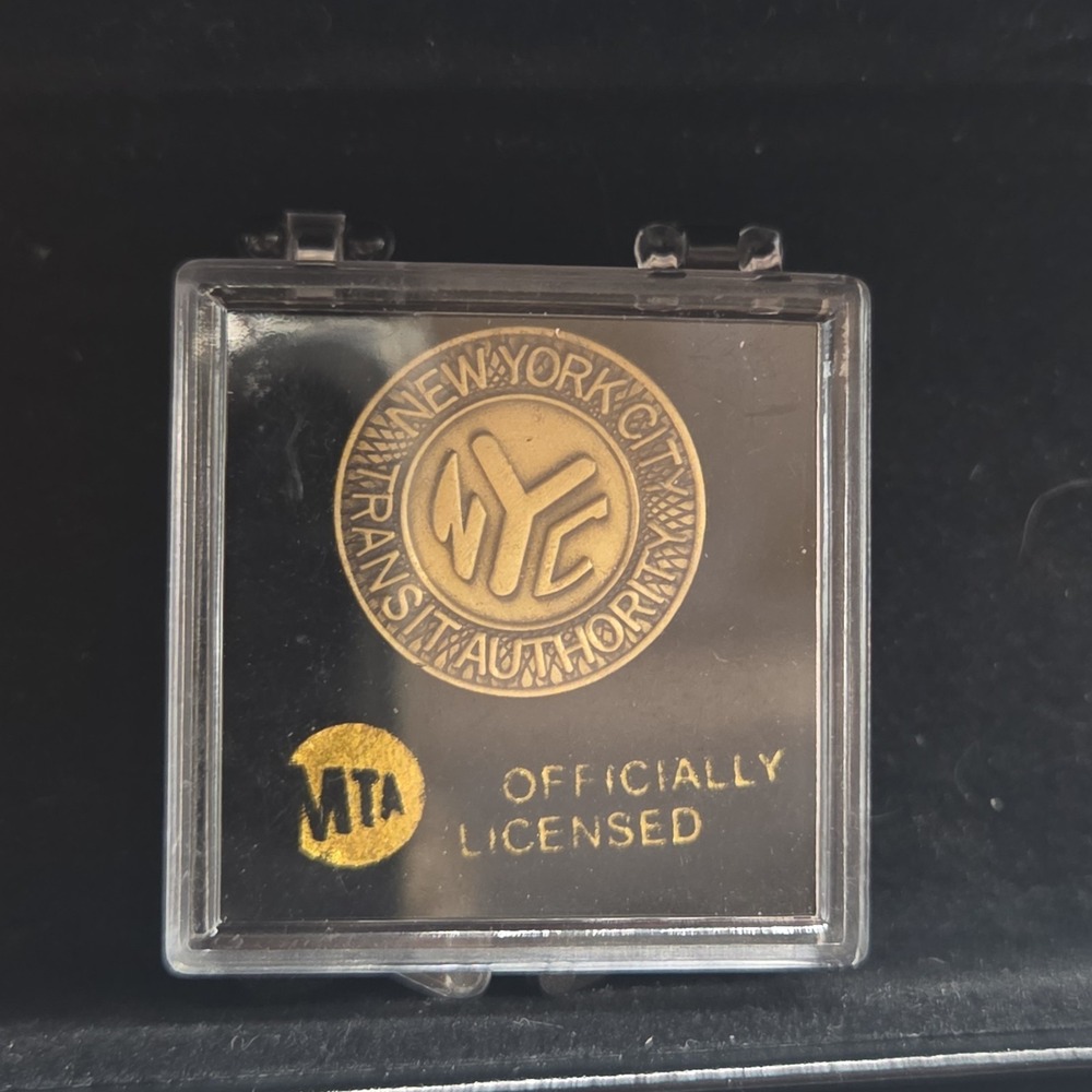 MTA New York City Subway Token Lapel Pin